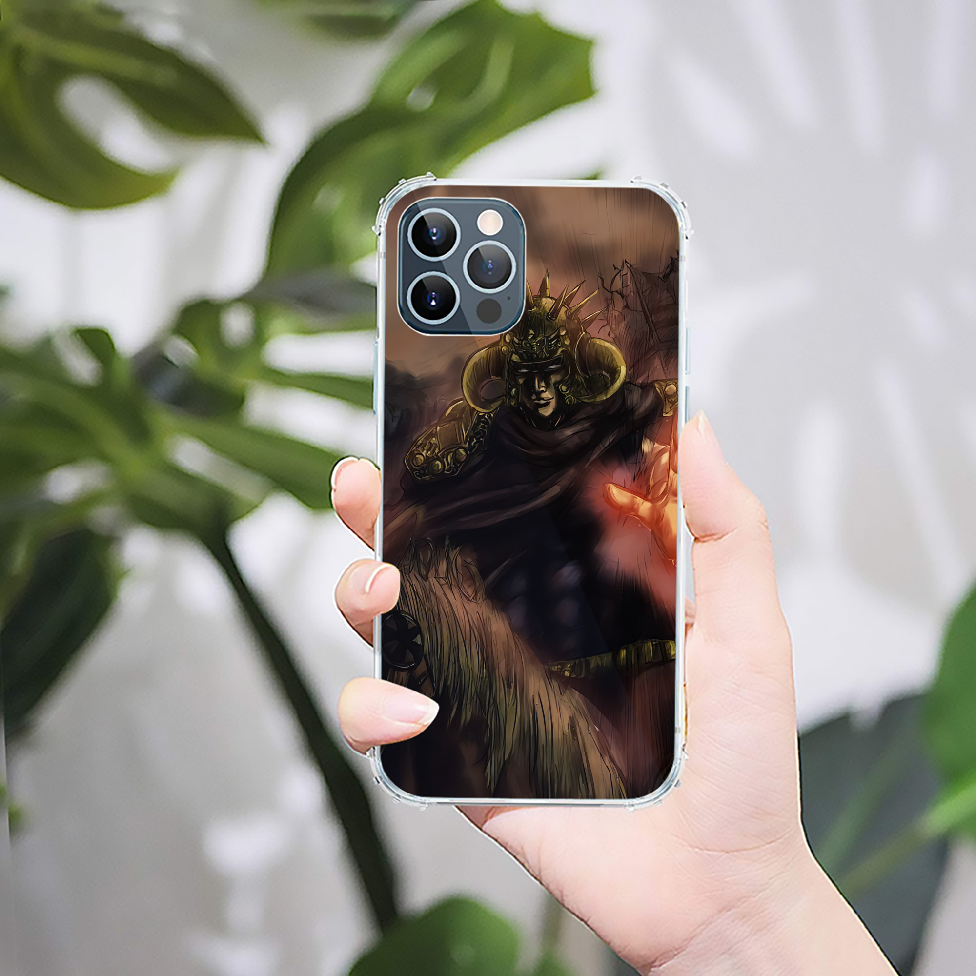 （画像用） 北斗の拳 Fist of the North Star 【iPhone 12シリーズ対応】透明スマホケース（クリアソフトケース）